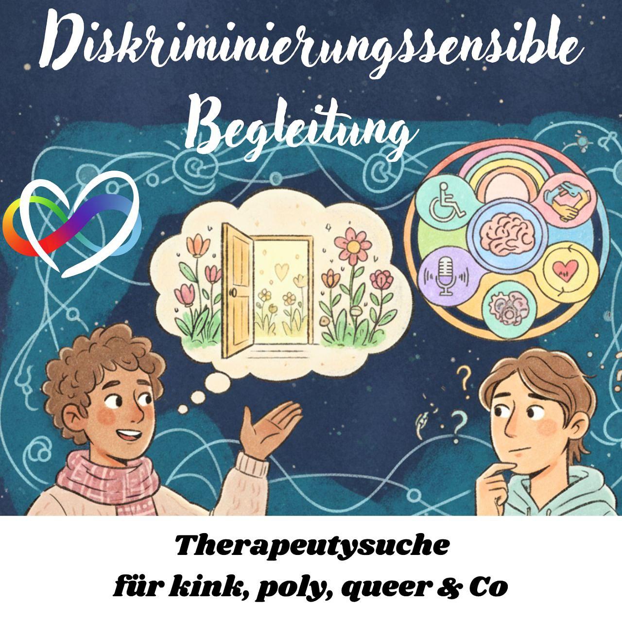 #110 – D wie Diskriminierungssensible Begleitung für kink, poly, queer & Co.